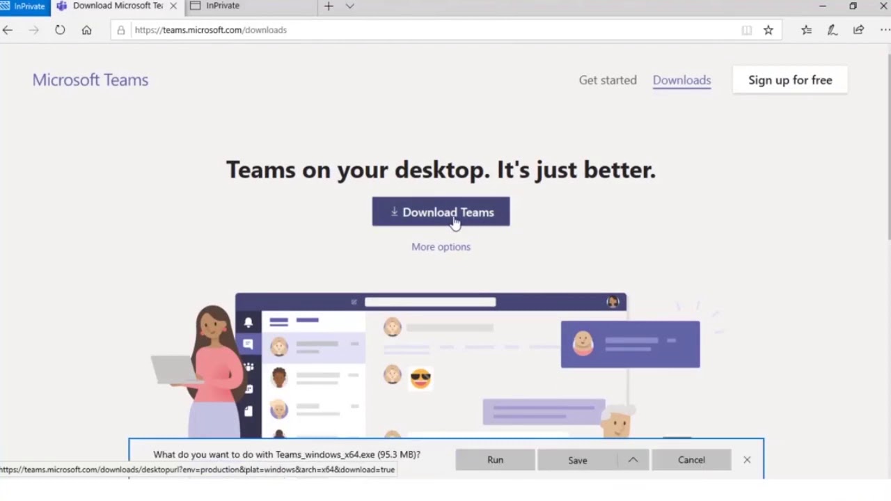 how to download microsoft teams