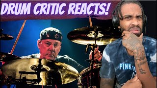 DRUM CRITC REACTS Neil Peart Drum Solo - Rush Live in Frankfurt (NOT WHAT I EXPECTED)