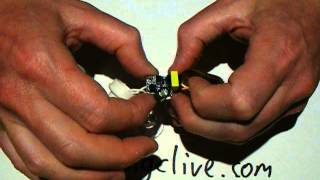 3W LED candle lamp teardown.