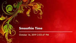 Celebrity Smoothie Time Wealth