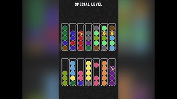 Ball Sort Special Level - Locked Ball (after Level 1365)