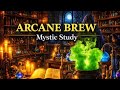 Arcane Brew – Wizard Study Ambience for Deep Focus, Relaxation &amp; Magic Reading (4K)