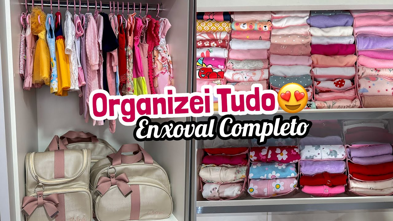 ORGANIZANDO O GUARDA-ROUPA E CÔMODA DA MINHA BEBÊ - DICAS E MAIS | Debora Freitas