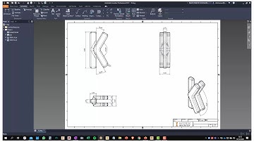 Autodesk Inventor - Quick Tip  - Moving Dimensions
