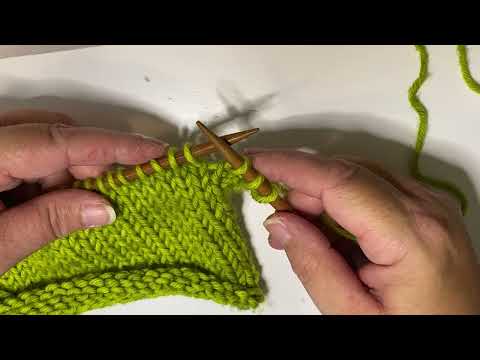 Passing the 2nd Stitch Over the 1st