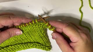 Passing the 2nd Stitch Over the 1st
