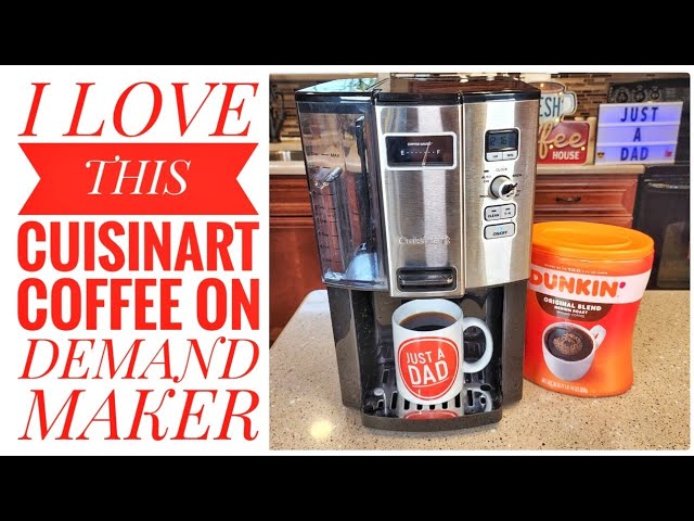 Cuisinart Coffee On Demand Programmable Single-Serve Coffee Maker