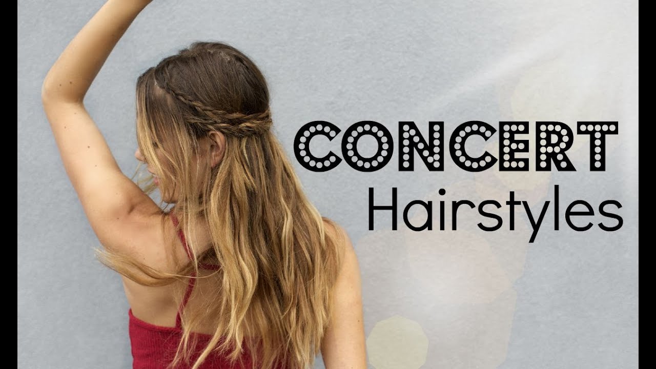 Cute Hairstyles For A Band Concert - Temu