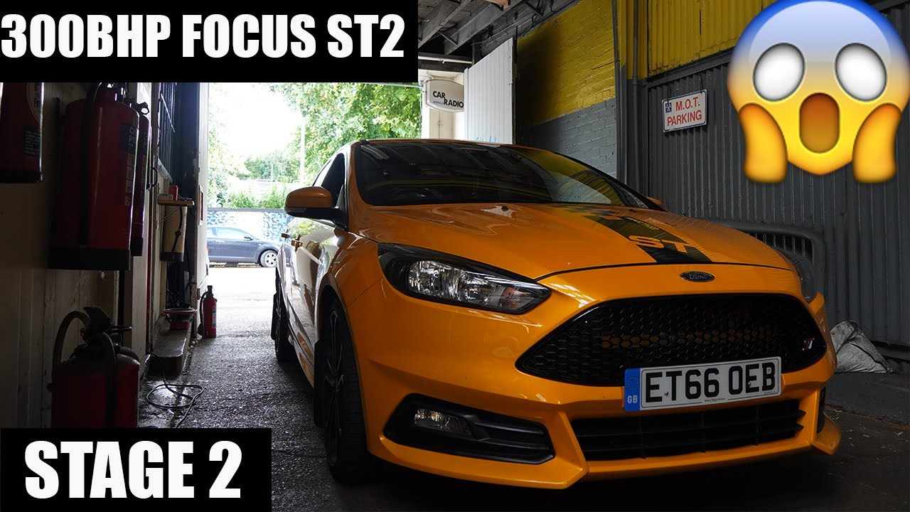 FORD FOCUS ST STAGE 2 *SO AGGRESSIVE* YouTube