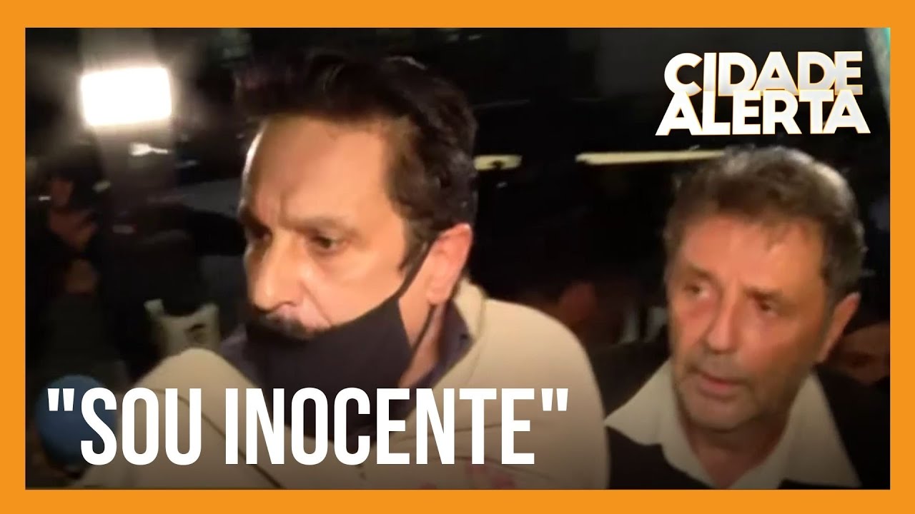 “Eu não matei ninguém”, afirma Paulo Cupertino ao ser apresentado na delegacia