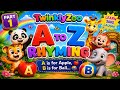 A to z rhyming song 🏫🎒 #AToZSong #AlphabetSong #ABCSong #KidsSongs #NurseryRhymes #LearningVideos