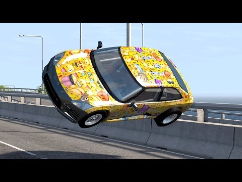 Crazy Rollover Crashes #1 – BeamNG Drive