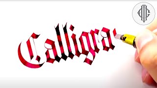 Satisfying Calligraphy Video Compilation ( Best Old English Calligraphy )