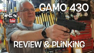Gamo 430 Co2 pellet repeater Review and plinking