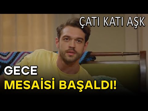 Gece Gece Çatı Katında Mesaj Trafiği! - Çatı Katı Aşk 4.Bölüm