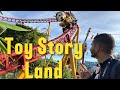 Toy story land  disney world slinky dog dash  toy story mania