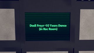 Daði Freyr - 10 Years Dance, In Rec Room.