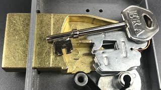 [721] ERA “Viscount” 5-Lever Mortice Lock Picked