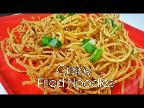 Crispy Fried Noodles Recipe|Noodles for Chinese Bhel|Noodles For Manchow Soup