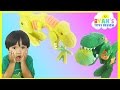 Play do jurassic world wreck n roar dinosaur game for kids