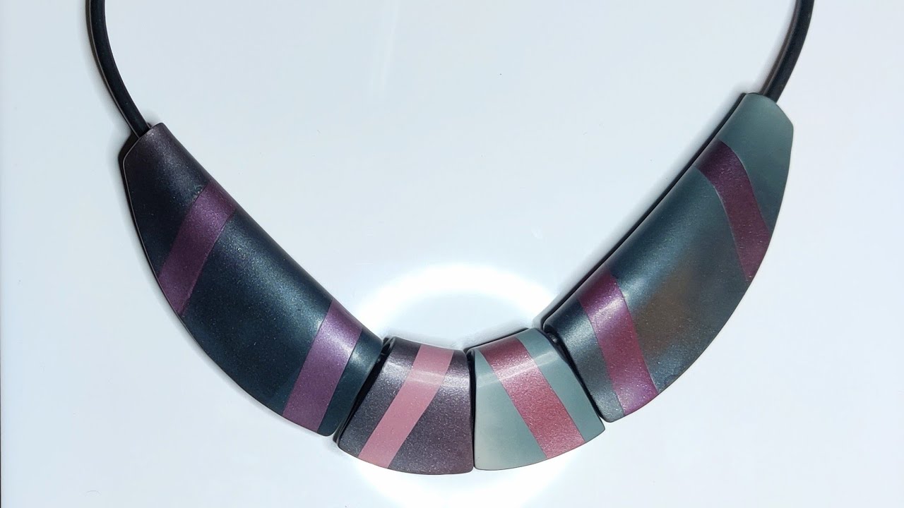 DIY "Big Bead Necklace"Polymer Clay Tutorial