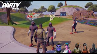 Toxic Ikoniks React To Default Turning Into Every OG Skin In Party Royale