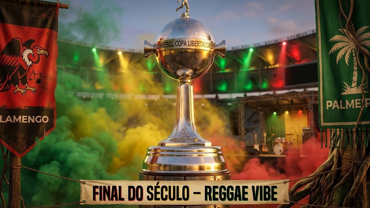 🔥 FINAL DA LIBERTADORES em REGGAE! Flamengo x Palmeiras – Música Épica do Som Sem Fronteiras 🌴⚽