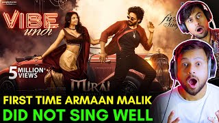 Vibe Undi - Tamil Song Reaction  | Mirai | Teja Sajja  | Gowra H | Armaan Malik | The Reacting Bros