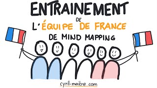 Comment j'ai entrainé l'équipe de France de Mind Mapping pour les Championnats du monde.