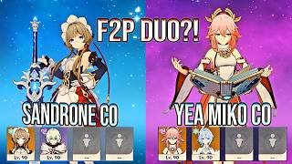 Can F2P Sandrone Yae Miko Really Beat Spiral Abyss 12? Genshin Impact