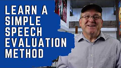 Evaluate a Speech | What You Heard, Saw, Felt Tech...