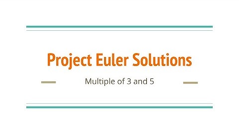 Project Euler: Problem 1 (Ruby)