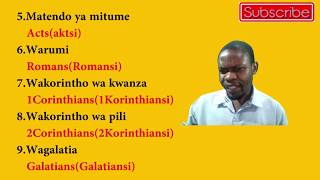 SOMO LA 18-MAJINA YA VITABU VYA BIBLIA-AGANO JIPYA screenshot 5