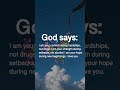 God says i am your comfort during hardship not drugs god godmessage jesus  shots