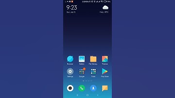MIUI 10 || Full Screen Gestures
