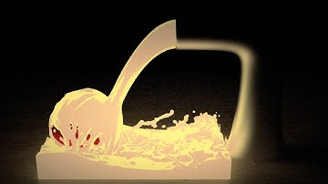 Blender Cartoon Shader (Fluid Simulation Test 13)