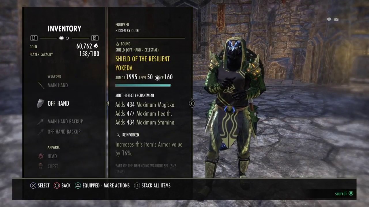 ESO Warden Tank Build Dragon Bones Vet Trials and Dungeons YouTube