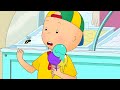 Caillou Drops His Ice Cream | Caillou&#39;s New Adventures