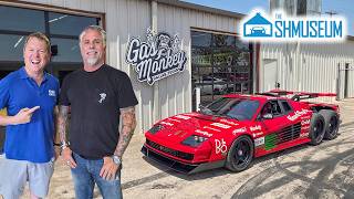 Richard Rawlings BIZARRE 6-Wheel FERRARI TESTAROSSA
