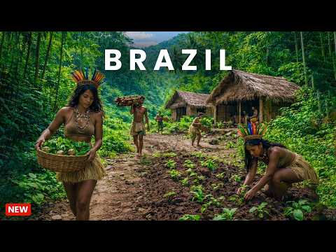 Wonders of Brazil | What’s the Hidden Reality of Brazilian Villages? | Nature Documentary 4k