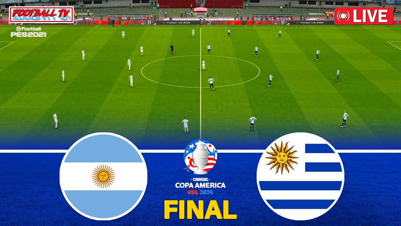LIVE ARGENTINA vs COLOMBIA FINAL COPA AMERICA 2024 Match Live