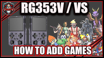 How To Add Games To Anbernic RG353V and RG353VS Retro Gaming Console