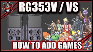 How To Add Games To Anbernic RG353V and RG353VS Retro Gaming Console screenshot 5