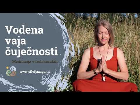 VADBA ČUJEČNOSTI - Meditacija v treh korakih