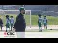 Riders head coach Corey Mace settles into day 2 at rookie training camp in Saskatoon