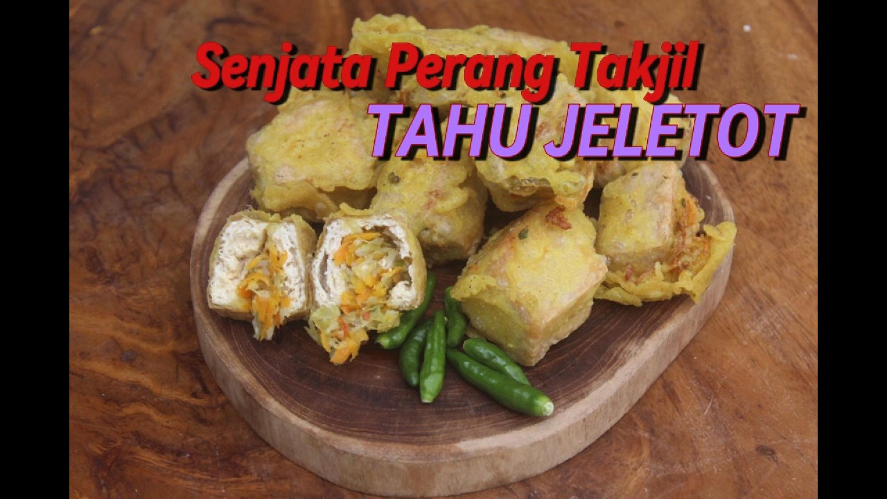 Tutorial Tahu Jeletot Anti Gagal, Biar Kamu Jadi Pemenang War Takjil Hari Ini..!!!