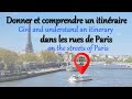 French listening practice : giving and getting directions in Paris