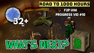 [osrs]F2P UIM Progress Vid #10 - FULL GREEN D HIDE SET OBTAINED!