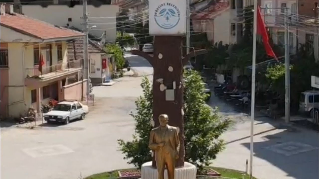 Afyonkarahisar İli Sultandağı İlçesi Dereçine Kasabası Drone çekimi #Afyonkarahisar #Dereçine