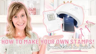 How To Make Your Own Stamps From Start To Finish | Stamp Forge Studio Tutorial & Unboxing